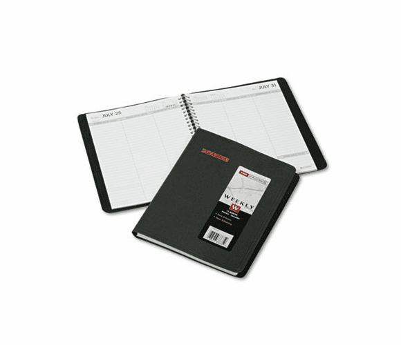AAG7085505 Recycled Weekly Appointment Book, 6-3/4 x 8-3/4, Black, 2013 By AT-A-GLANCE