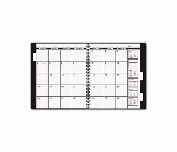 AAG7092375 Appointment Book Refill For Three- Or Five-Year Planner, Black, 9" x 11", 2015 By AT-A-GLANCE
