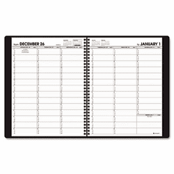 AAG7095005 Recycled Weekly Appointment Book, Black, 8 1/4" x 10 7/8", 2013 By AT-A-GLANCE