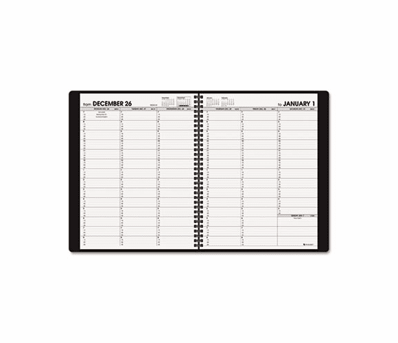 AAG7095020 Recycled Weekly Appointment Book, Navy, 8 1/4" x 10 7/8", 2013 By AT-A-GLANCE