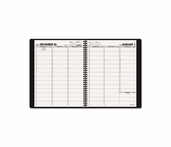 AAG7095050 Recycled Weekly Appointment Book, Winestone, 8 1/4" x 10 7/8", 2013 By AT-A-GLANCE