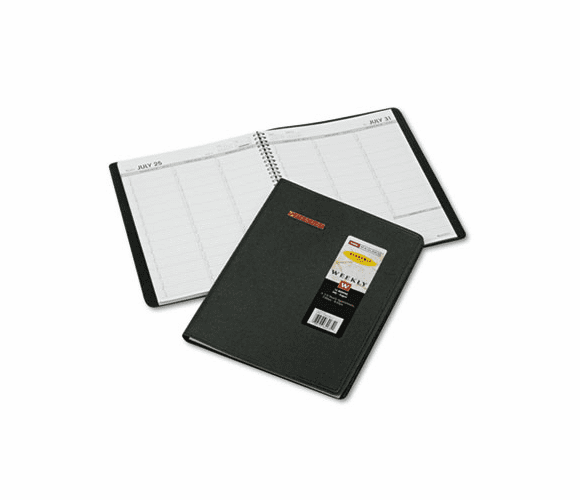 AAG7095705 Recycled Weekly Appointment Book, Black, 8 1/4" x 10/7/8", 2012-2013 By AT-A-GLANCE