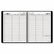 AAG7095705 Recycled Weekly Appointment Book, Black, 8 1/4" x 10/7/8", 2012-2013 By AT-A-GLANCE