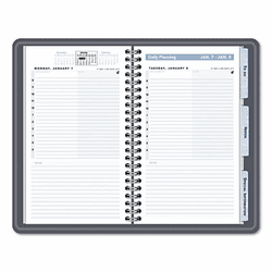 AAG70EP0405 The Action Planner Daily Appointment Book, 4-3/4 x 8, Black, 2013 By AT-A-GLANCE