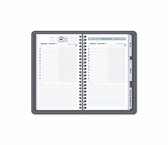 AAG70EP0405 The Action Planner Daily Appointment Book, 4-3/4 x 8, Black, 2013 By AT-A-GLANCE