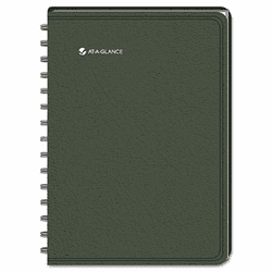 AAG70LL1060 LifeLinks Recycled Weekly/Monthly Appointment Book, 9-1/2 x 11-3/4, Green, 2013 By AT-A-GLANCE