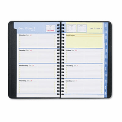 AAG760205 QuickNotes Recycled Weekly/Monthly Appointment Book, Black, 4 7/8" x 8", 2013 By AT-A-GLANCE