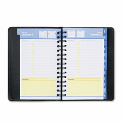 AAG760405 QuickNotes Recycled Daily/Monthly Appointment Book, Black, 4 7/8" x 8", 2013 By AT-A-GLANCE