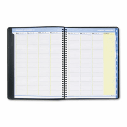 AAG7695005 QuickNotes Recycled Weekly/Monthly Appointment Book, Black, 8 1/4 x 10 7/8, 2013 By AT-A-GLANCE