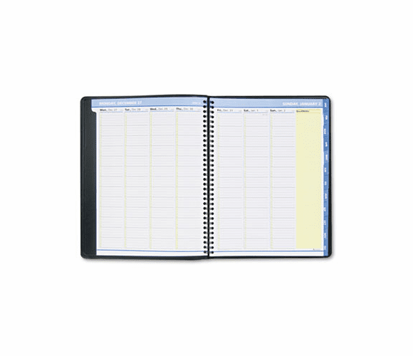 AAG7695005 QuickNotes Recycled Weekly/Monthly Appointment Book, Black, 8 1/4 x 10 7/8, 2013 By AT-A-GLANCE