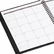 AAG78120290 Designer Monthly Planner, 6-7/8 x 8-3/4, Black Check, 2012 By AT-A-GLANCE