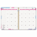 AAG791800G Recycled Watercolors Monthly Planner, Design, 6 7/8" x 8 3/4", 2013-2014 By AT-A-GLANCE