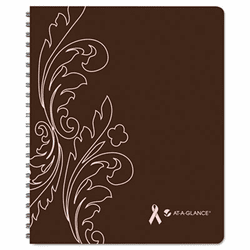 AAG79490513 Sorbet Weekly/Monthly Planner, 8-1/4 x 10, Brown, 2013 By AT-A-GLANCE