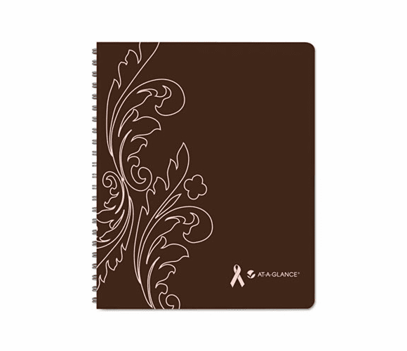 AAG79490513 Sorbet Weekly/Monthly Planner, 8-1/4 x 10, Brown, 2013 By AT-A-GLANCE