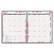 AAG79790513 Pink Petals Weekly/Monthly Planner, 8-1/4 x 10-7/8, Pink/Gray, 2013 By AT-A-GLANCE