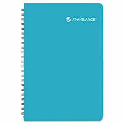 AAG830P20013 Trellis Weekly/Monthly Planner, 5-1/2 x 8-1/2, Teal, 2013 By AT-A-GLANCE
