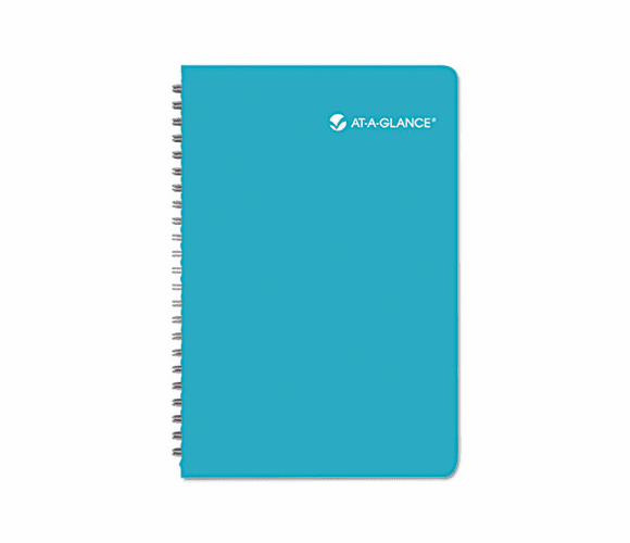 AAG830P20013 Trellis Weekly/Monthly Planner, 5-1/2 x 8-1/2, Teal, 2013 By AT-A-GLANCE