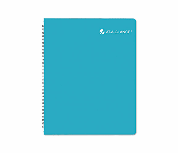AAG830P90513 Trellis Weekly/Monthly Planner, 8-1/2 x 11, Teal, 2013 By AT-A-GLANCE