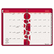 AAG832P20013 Poppies Weekly/Monthly Planner, 5-1/2 x 8-1/2, Red, 2013 By AT-A-GLANCE
