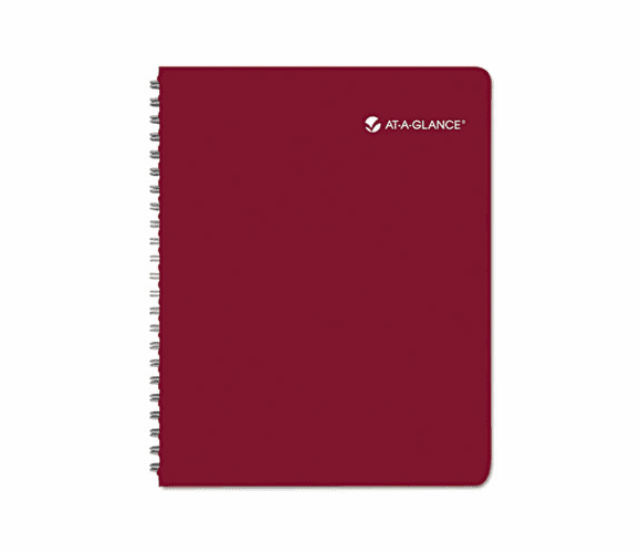 AAG832P905 Poppies Weekly/Monthly Planner, Red, 8 1/2" x 11", 2013 By AT-A-GLANCE