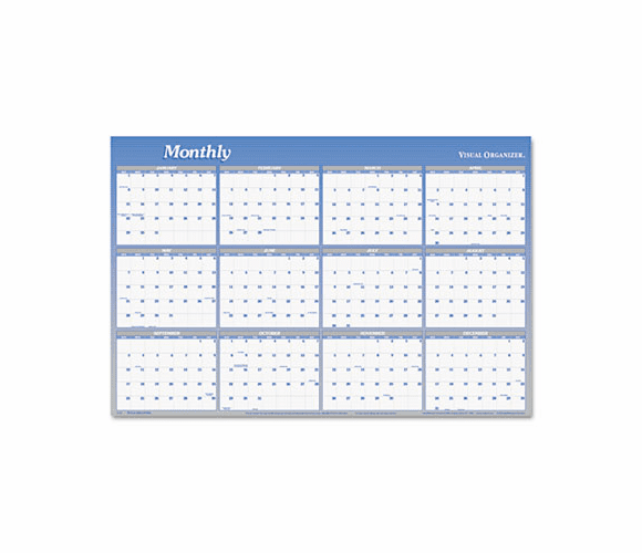 AAGA1152 Vertical/Horizontal Erasable Wall Planner, 48" x 32", 2013 By AT-A-GLANCE