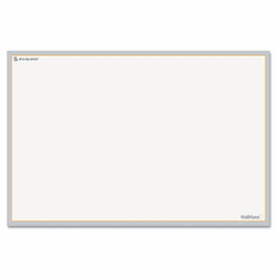 AAGAW601028 WallMates Self-Adhesive Dry-Erase Writing Surface, White/Gray, 36" x 24" By AT-A-GLANCE