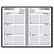 AAGG23500 Recycled Weekly Appointment Book, 3-3/4 x 6, Black, 2013 By AT-A-GLANCE