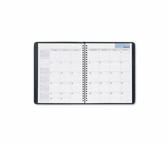 AAGG40000 Recycled Monthly Planner, Black, 6 7/8" x 8 3/4", 2013 By AT-A-GLANCE