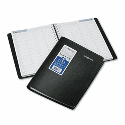 AAGG56000 Recycled Four-Person Group Daily Appointment Book, Black, 7 7/8" x 11", 2013 By AT-A-GLANCE