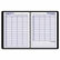 AAGG56000 Recycled Four-Person Group Daily Appointment Book, Black, 7 7/8" x 11", 2013 By AT-A-GLANCE