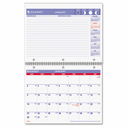 AAGPM17028 Recycled Desk/Wall Calendar, 11 x 8-1/2, 2013 By AT-A-GLANCE