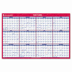 AAGPM21228 Recycled Paper Vertical/Horizontal Wall Calendar, 24" x 36", 2013 By AT-A-GLANCE