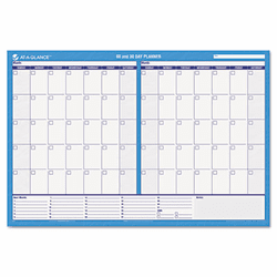 AAGPM23328 Recycled 30/60-Day Undated Horizontal Erasable Wall Planner, 36" x 24" By AT-A-GLANCE
