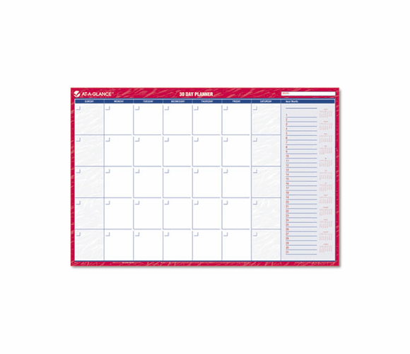 AAGPM2828 Recycled Horizontal Erasable Wall Planner, 36" x 24", 2013 By AT-A-GLANCE