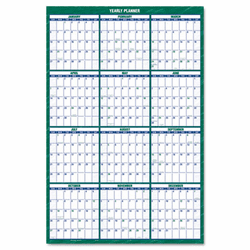 AAGPM31028 Recycled Vertical Erasable Wall Planner, 32" x 48", 2013 By AT-A-GLANCE