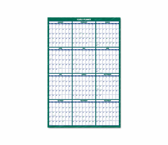 AAGPM31028 Recycled Vertical Erasable Wall Planner, 32" x 48", 2013 By AT-A-GLANCE
