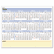 AAGPM550B28 QuickNotes Recycled Mini Erasable Wall Planner, 16 x 12, 2013 By AT-A-GLANCE