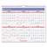 AAGPM828 Recycled Wall Calendar, 15" x 12", 2013 By AT-A-GLANCE