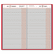 AAGSD37713 Standard Diary Recycled Daily Journal, Red, 7 11/16" x 12 1/8" By AT-A-GLANCE