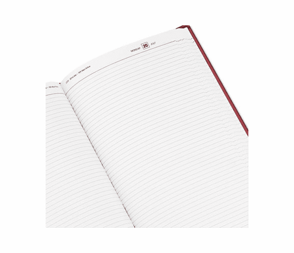 AAGSD38174 Standard Diary Brand Hardbound 2014 Business Diary, Red, 8 3/16 x 13 7/16 By AT-A-GLANCE