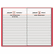 AAGSD38513 Standard Diary Recycled Daily Reminder, Red, 4 3/16 x 6 1/2 By AT-A-GLANCE