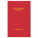 AAGSD38913 Standard Diary  Recycled Daily Reminder, Red, 5 3/4" x 8 1/4" By AT-A-GLANCE