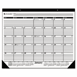 AAGSK2400 Recycled Desk Pad, 22" x 17", 2013 By AT-A-GLANCE
