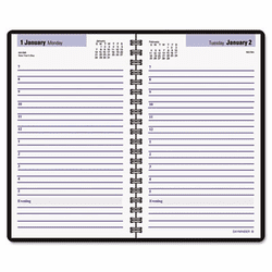 AAGSK4400 Recycled Daily Appointment Book, Black, 4 7/8" x 8", 2013 By AT-A-GLANCE