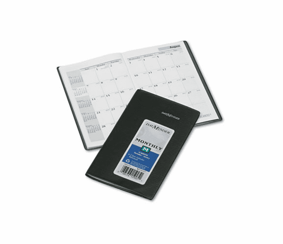 AAGSK5300 Recycled Monthly Planner, Black, 3 5/8" x 6 3/16", 2012-2014 By AT-A-GLANCE