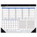 AAGSK62500 Recycled Weekly/Monthly Desk Pad, Blue and Black, 22" x 17", 2013 By AT-A-GLANCE