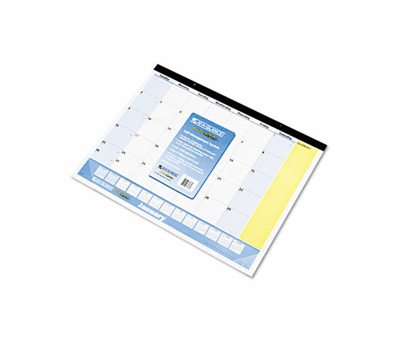 AAGSK70000 QuickNotes Recycled Desk Pad, 22" x 17", 2013-2014 By AT-A-GLANCE