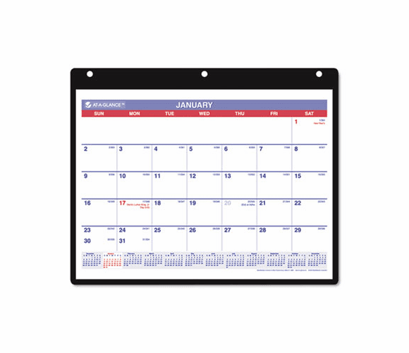 AAGSK800 Desk/Wall Calendar, 11" x 8 1/4", 2013 By AT-A-GLANCE
