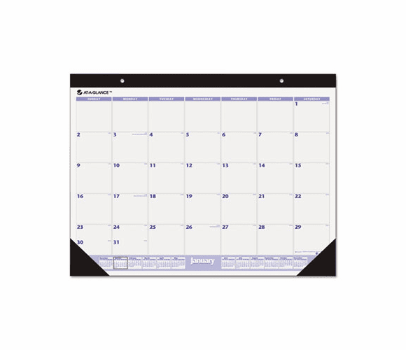 AAGSW20000 Recycled Desk Pad, 22 x 17, 2013 By AT-A-GLANCE