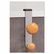 ABAPM2PARTBO Cubicle Garment Peg, 2 Hook, 2-19/50 x 7-8/9 x 7-3/4, Metallic Grey By ALBA